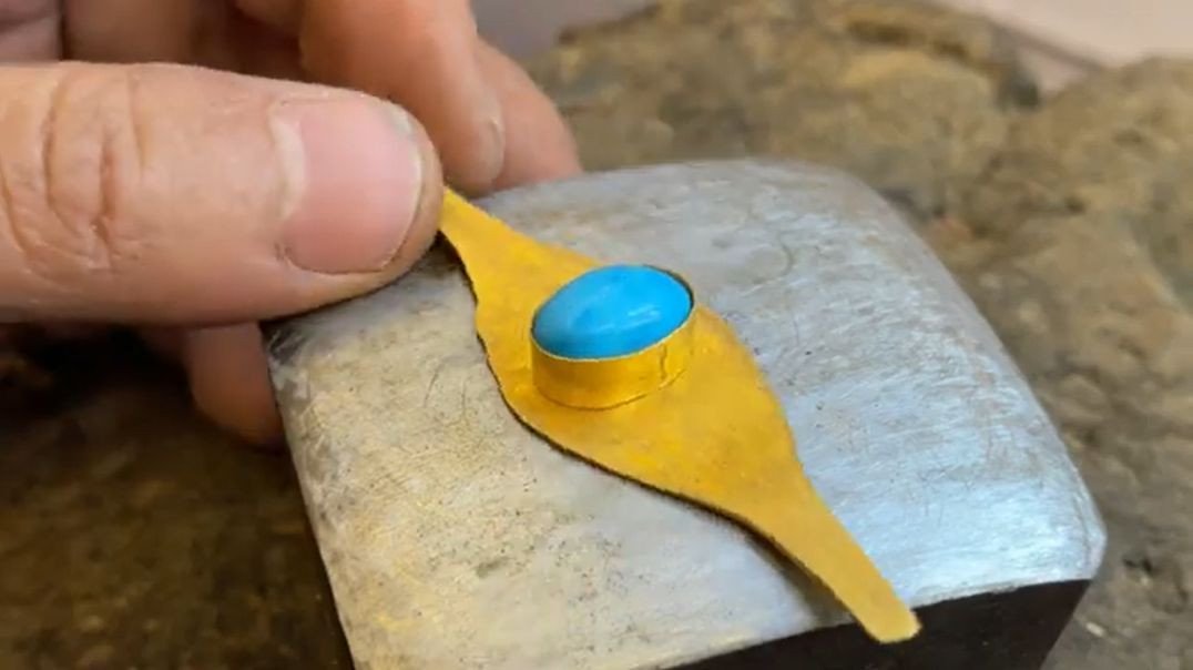 24K Gold Ring  From Design to Finish  Jewelry Ring